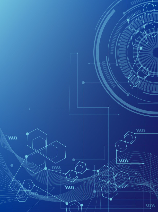 藍色科技背景圖片