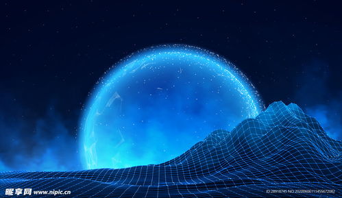 星空科技背景設(shè)計(jì)圖 其他素材